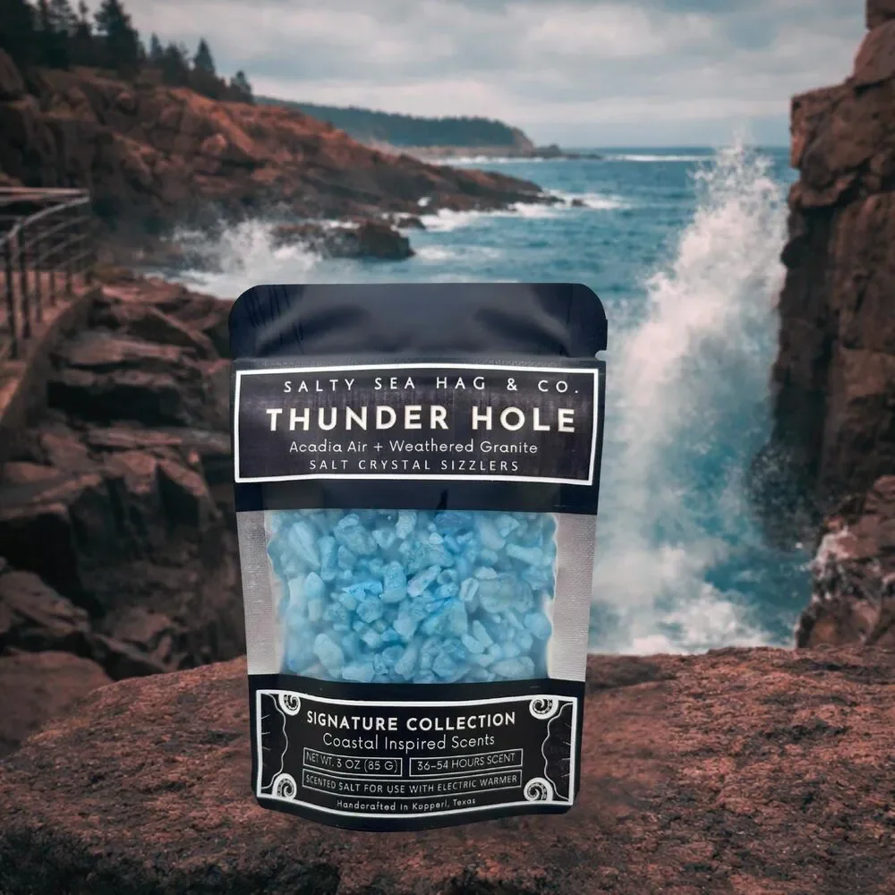 Thunder Hole Salt Crystal Sizzlers - Acadia Air + Weathered Granite Scent